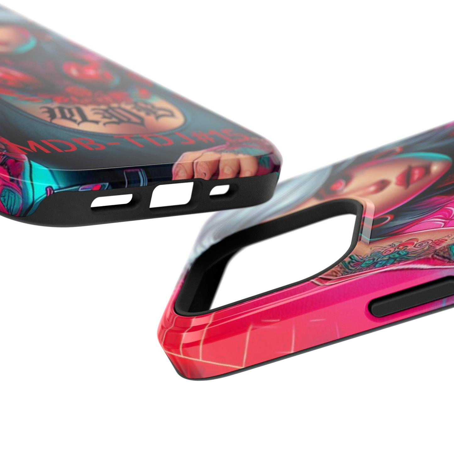 MDBTDJ#15 Impact-Resistant Phone Cases Fits most Tattooed DJ's Limited Edition