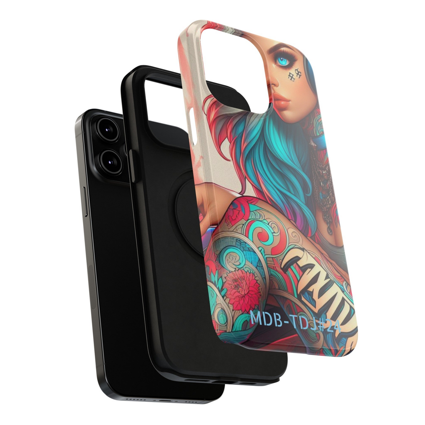 MDBTDJ#24 Impact-Resistant Phone Cases Fits most Tattooed DJ's Limited Edition