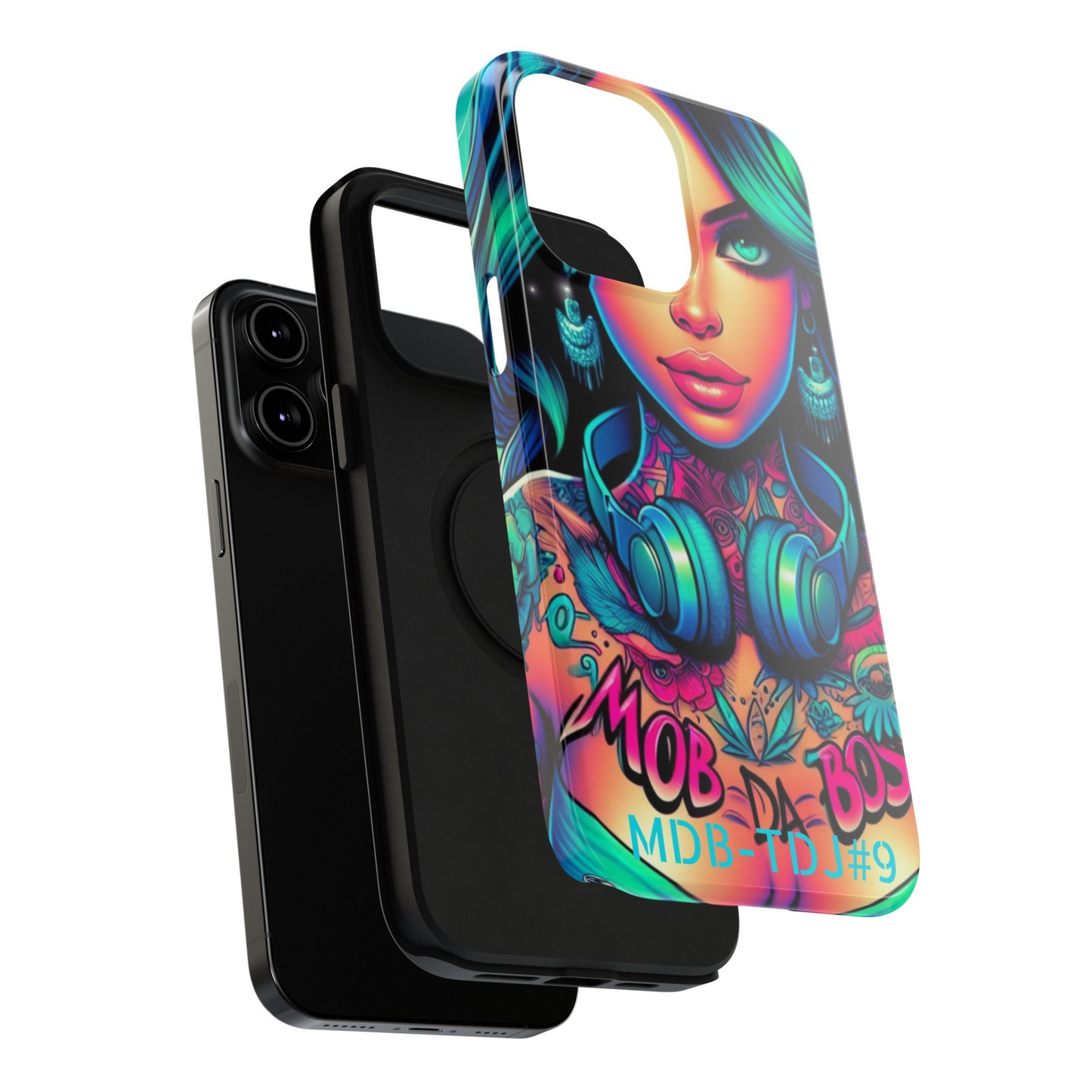MDBTDJ#9 Impact-Resistant Phone Case 4 most phones Tattooed DJ's Limited Edition
