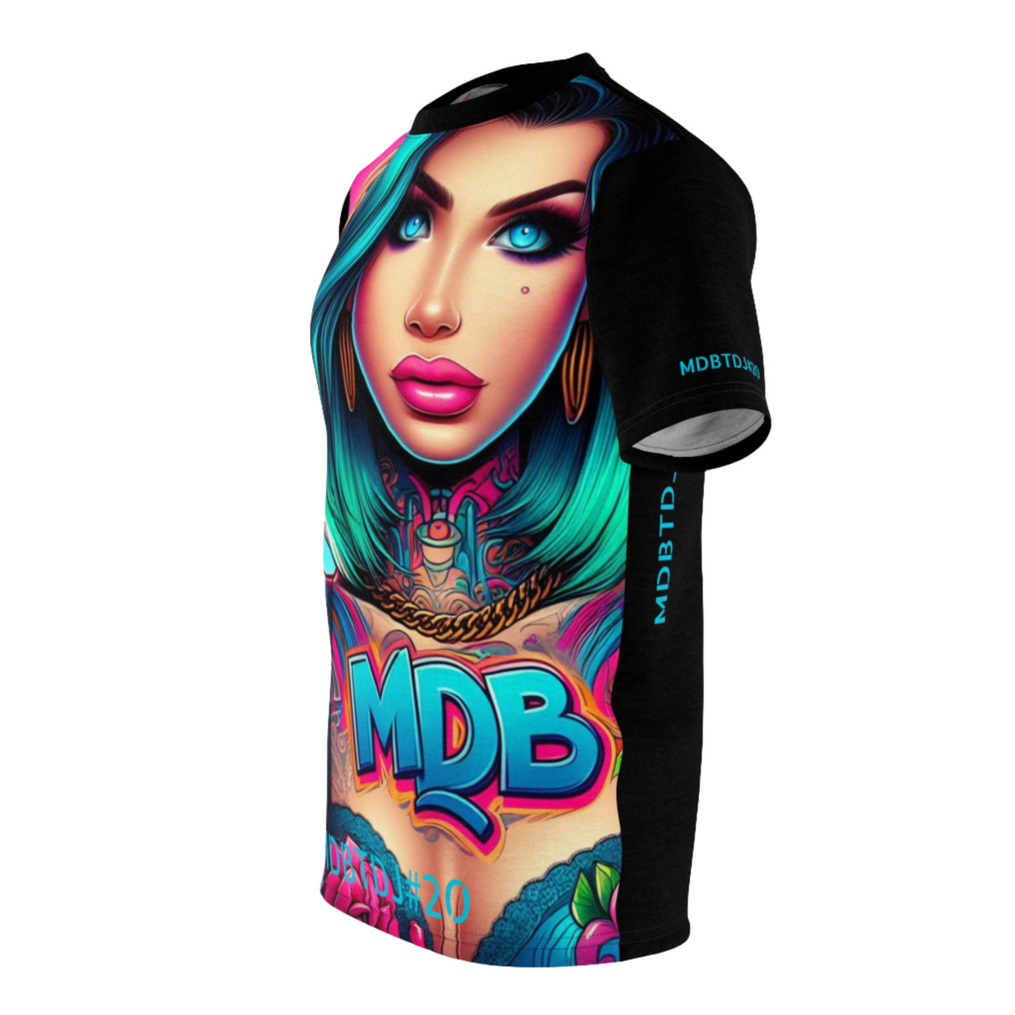 MDBTDJ#20 Premium Art Tee Shirt - Tattooed Dj's Limited Edition - Unisex