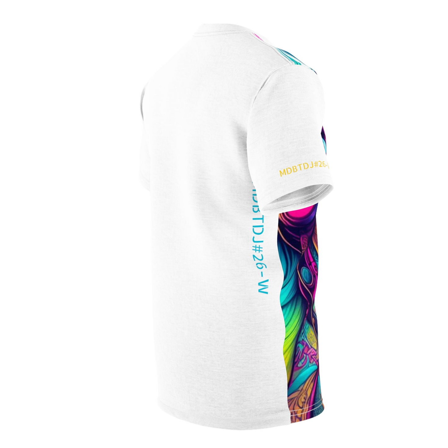 MDBTDJ#26-W Premium Art Tee Shirt - Tattooed Dj's Limited Edition - Unisex