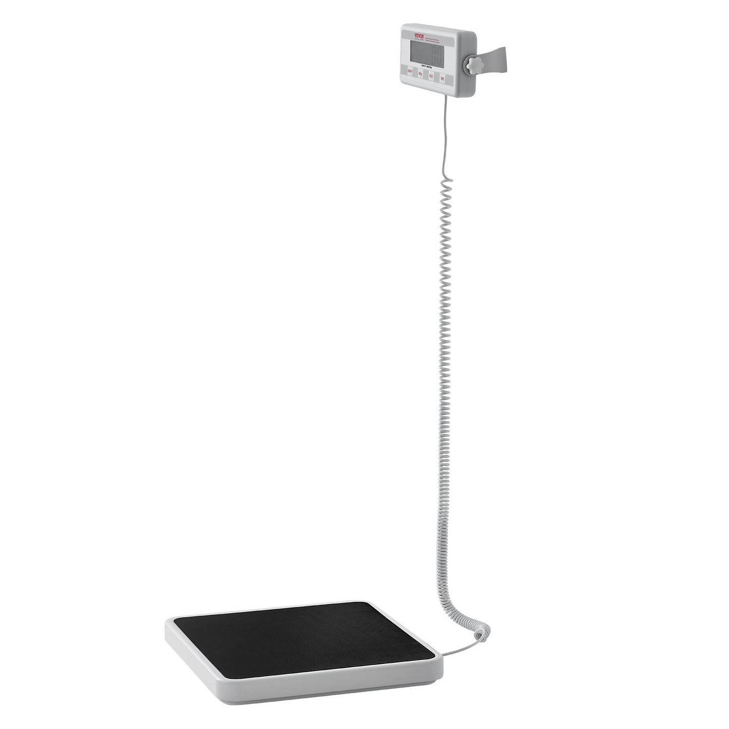 VEVOR Portable Medical Scale Digital Physician Weight Scale Anti-Slip Mat 400LBS