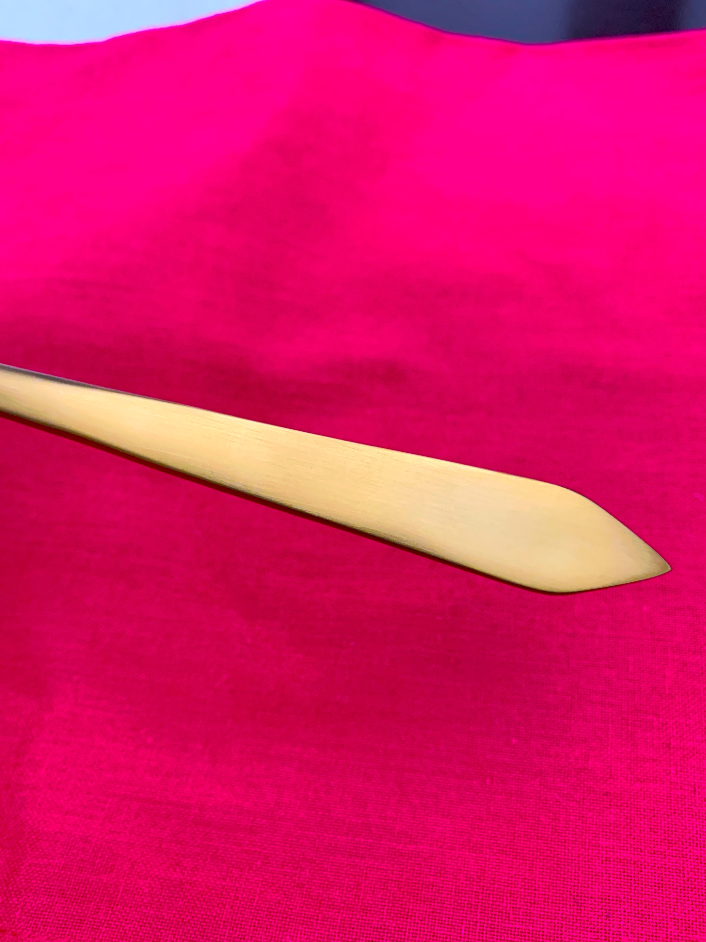 Flatware set of 20 Pieces Golden Stainless Taj Look