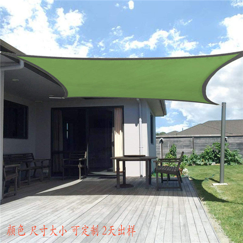 Outdoor Uv Protection Four-Corner Garden Swimming Pool Shade Sail