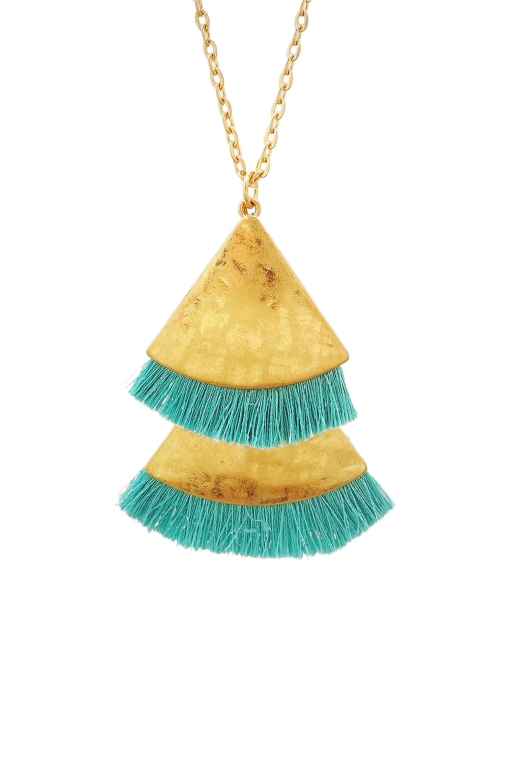 Tri Tassel Necklace