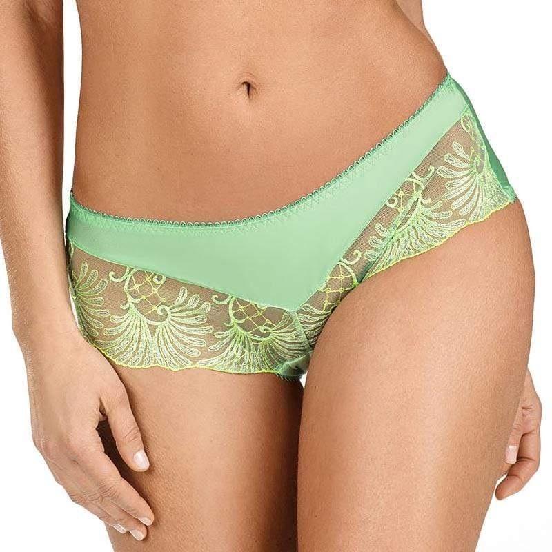 Semi Sheer Boyshorts Panty Sawren Mint