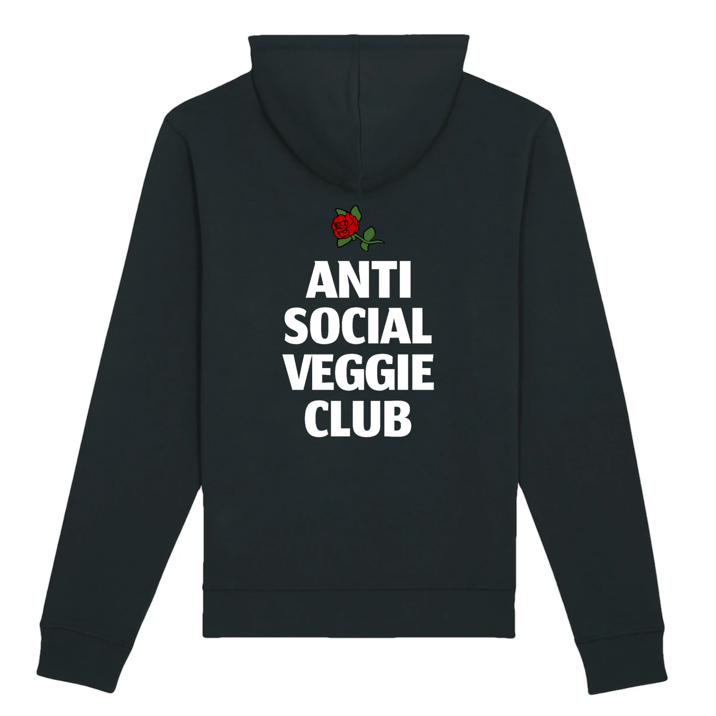 Anti Social Veggie Club - Organic Cotton Hoodie