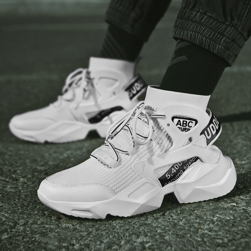 High top sports socks shoes