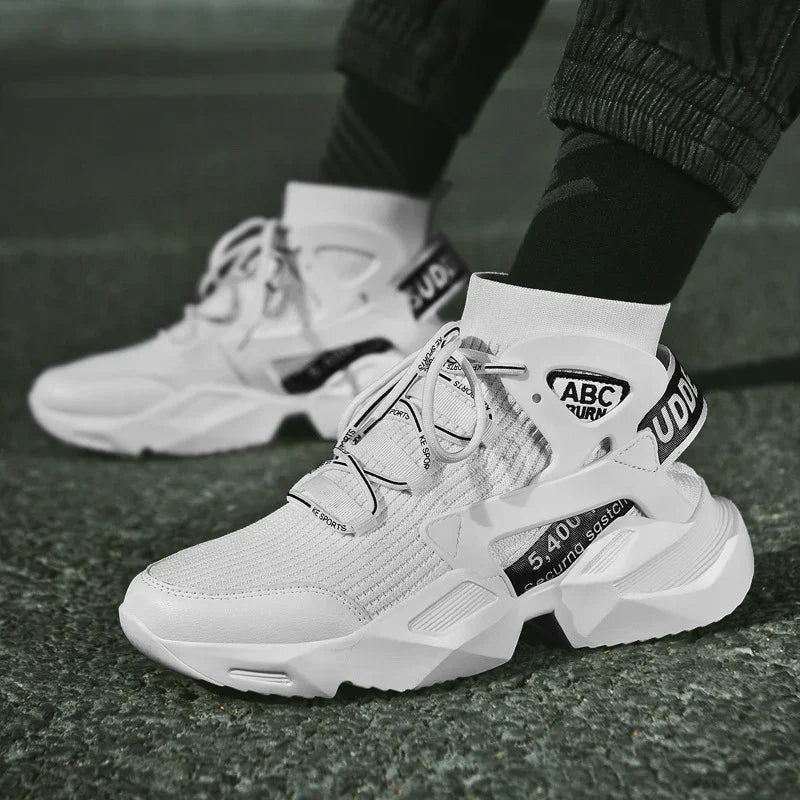 High top sports socks shoes