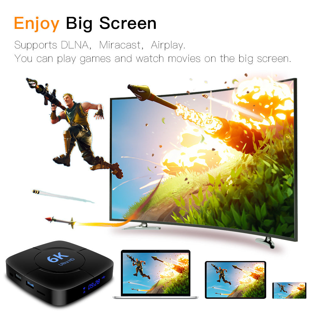 Network Set Top Box 6K Super HD TV