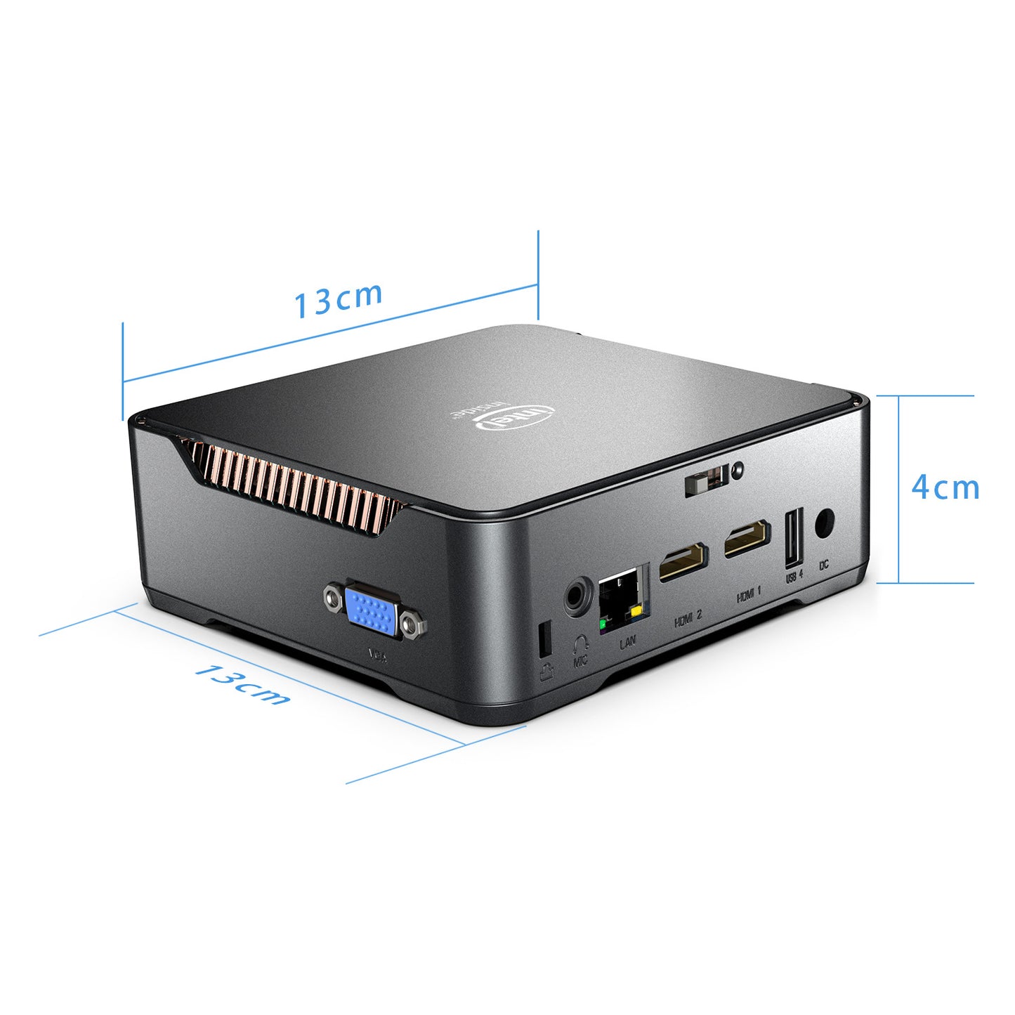 Mini Host GK3V-Pro Dual HDMI And VGA 3 Display Output The Mini Pc Is Pre-installed With Win11