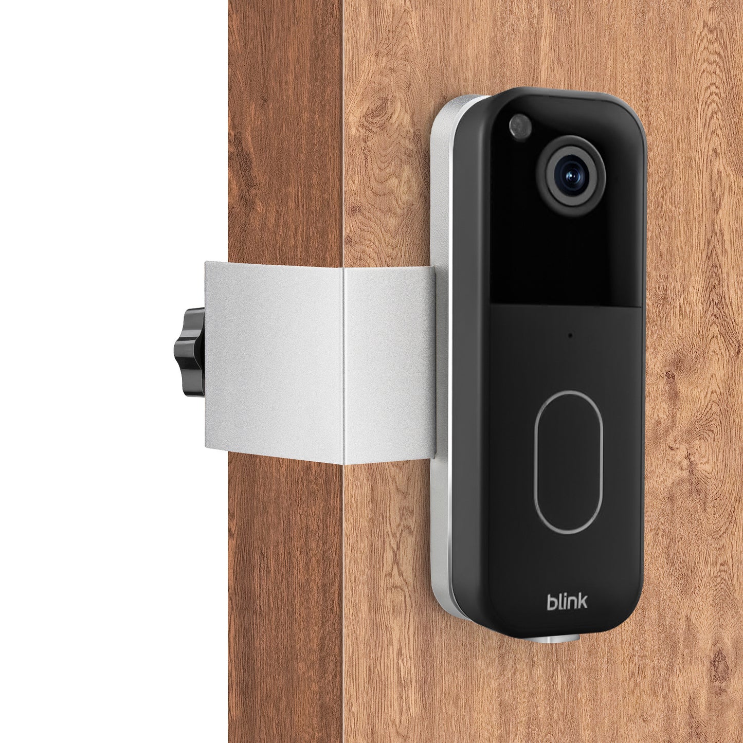 Doorbell Punch-free Anti-theft Fixed Door Holder Metal Bracket
