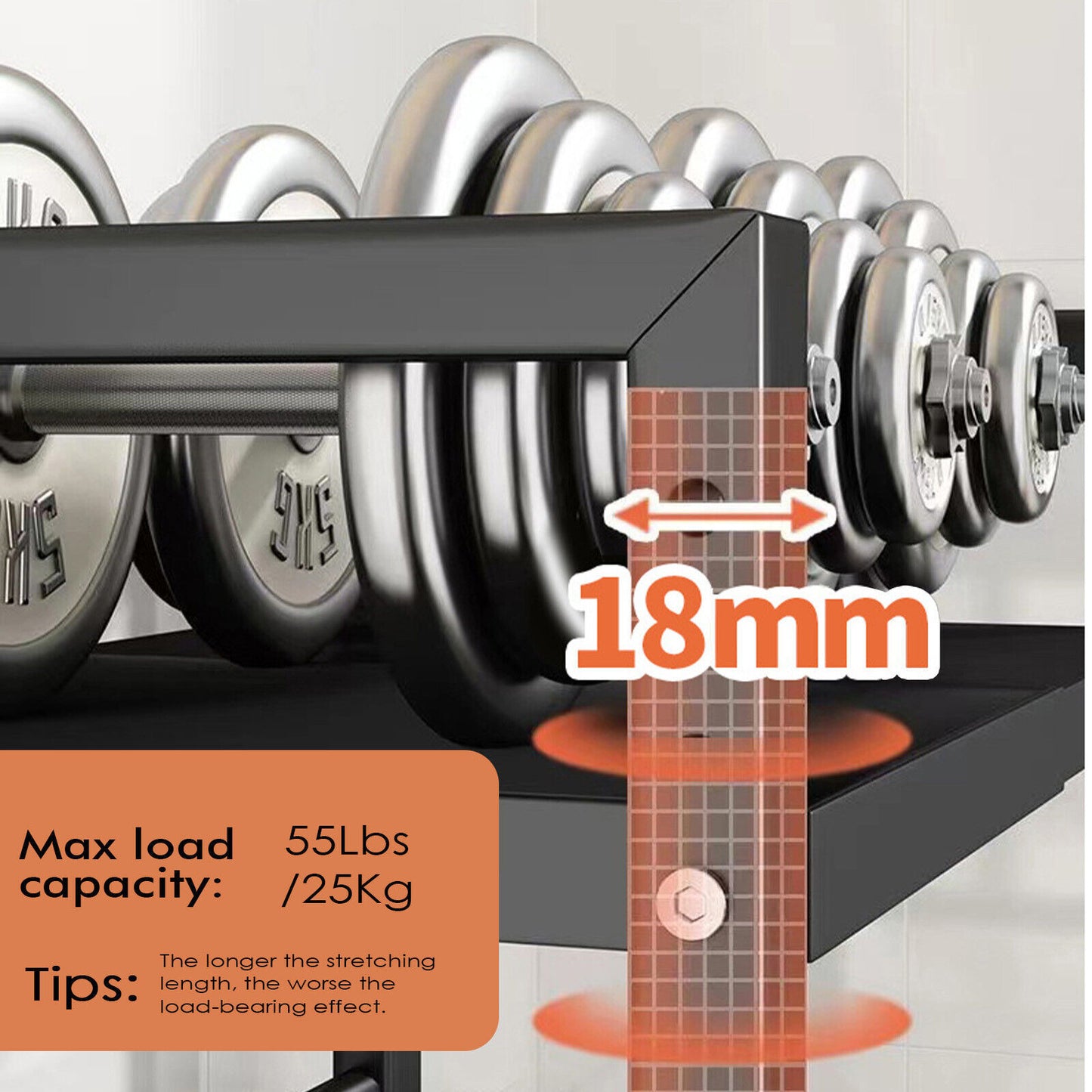 3 Tier Expandable Microwave Oven Rack Stand Storage Holder Kitchen Corner Shelf