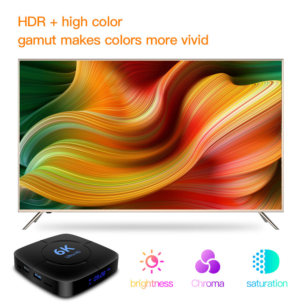 Network Set Top Box 6K Super HD TV