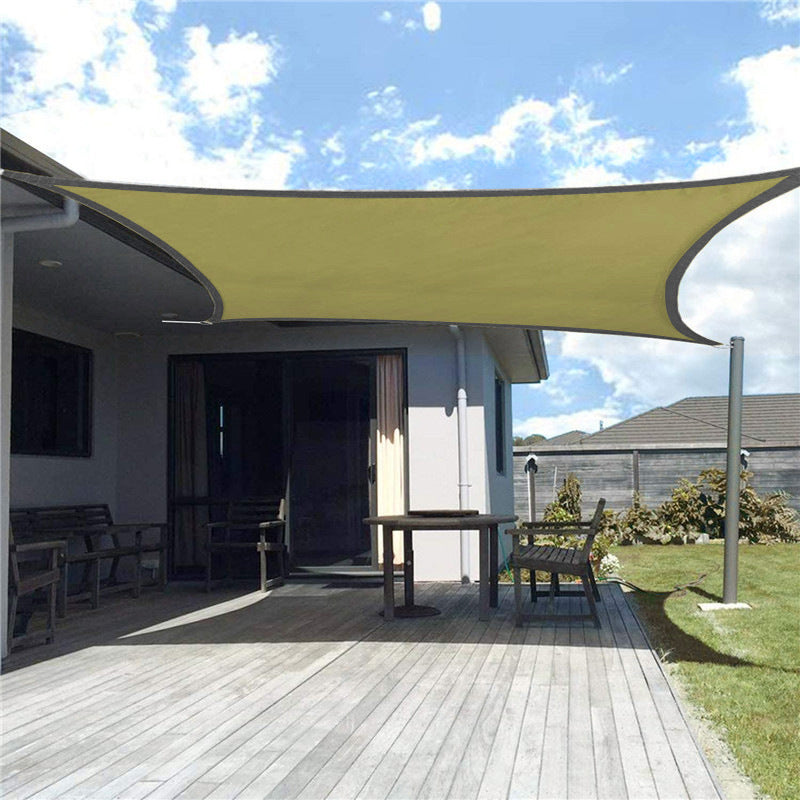 Outdoor Uv Protection Four-Corner Garden Swimming Pool Shade Sail