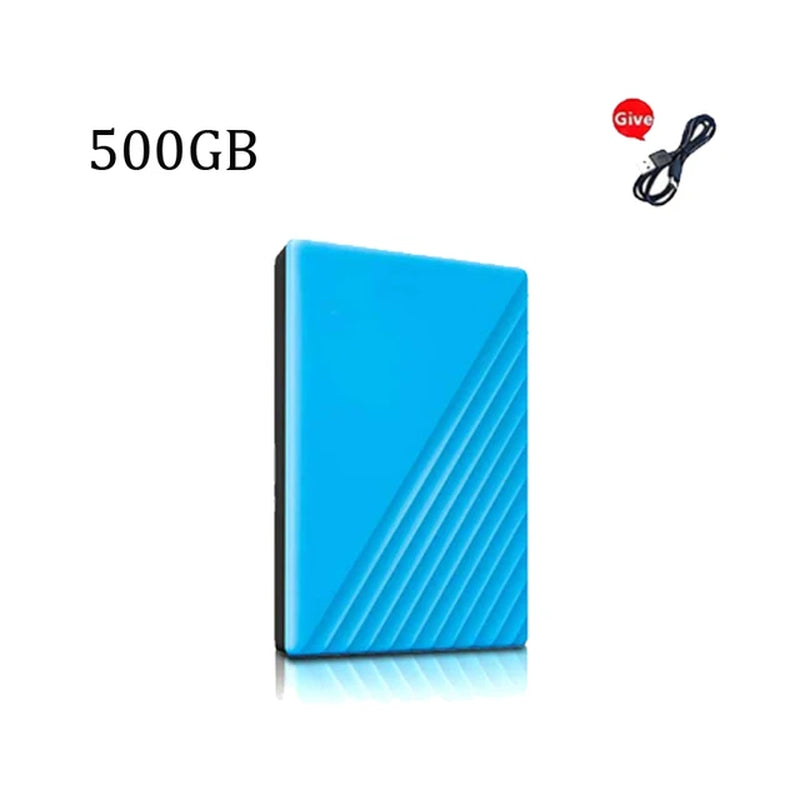 New Portable SSD 500GB 2TB 4TB 16TB External Hard Drive Type-C USB 3.0 High Speed External Hard Disks for Laptops
