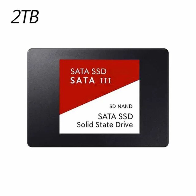 Portable SSD 2.5Inch 512GB Sata III Hard Drive for Laptop Micco Computer Desktop 2TB Internal Solid State Hard Disk High Speed