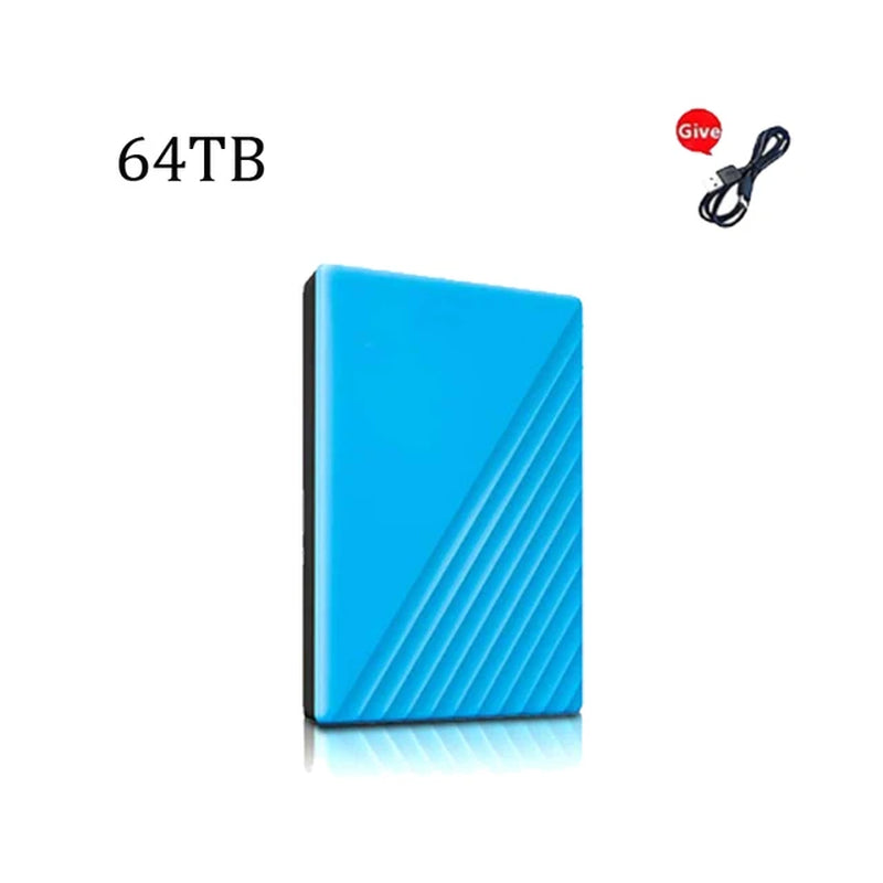 New Portable SSD 500GB 2TB 4TB 16TB External Hard Drive Type-C USB 3.0 High Speed External Hard Disks for Laptops