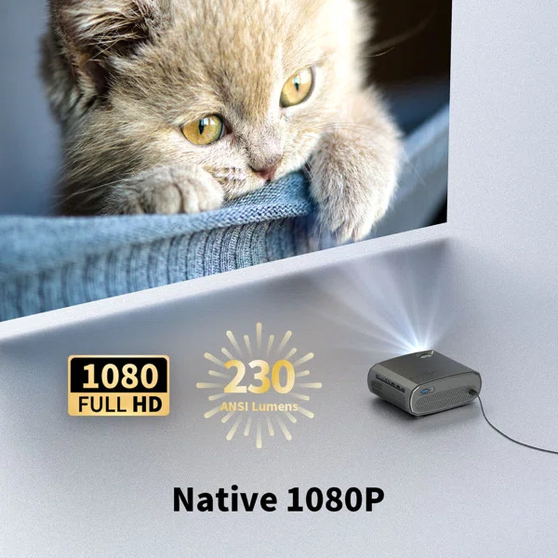15000 Lumens Portable Home Theater Projector