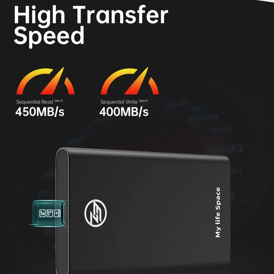 External SSD 120G 240GB 480Gb 960G Portable SSD 2TB Hard Drive Hdd 1TB Type-C USB3.1 Hard Disk Hd USB3.0 for Laptop