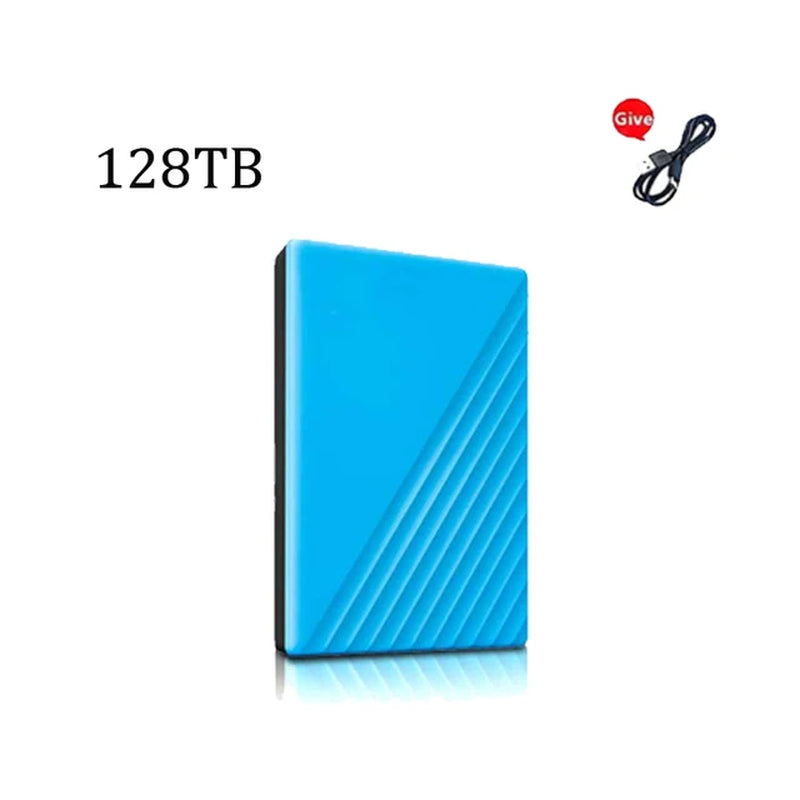 New Portable SSD 500GB 2TB 4TB 16TB External Hard Drive Type-C USB 3.0 High Speed External Hard Disks for Laptops
