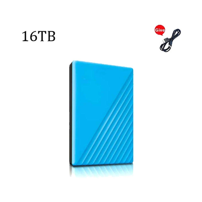 New Portable SSD 500GB 2TB 4TB 16TB External Hard Drive Type-C USB 3.0 High Speed External Hard Disks for Laptops