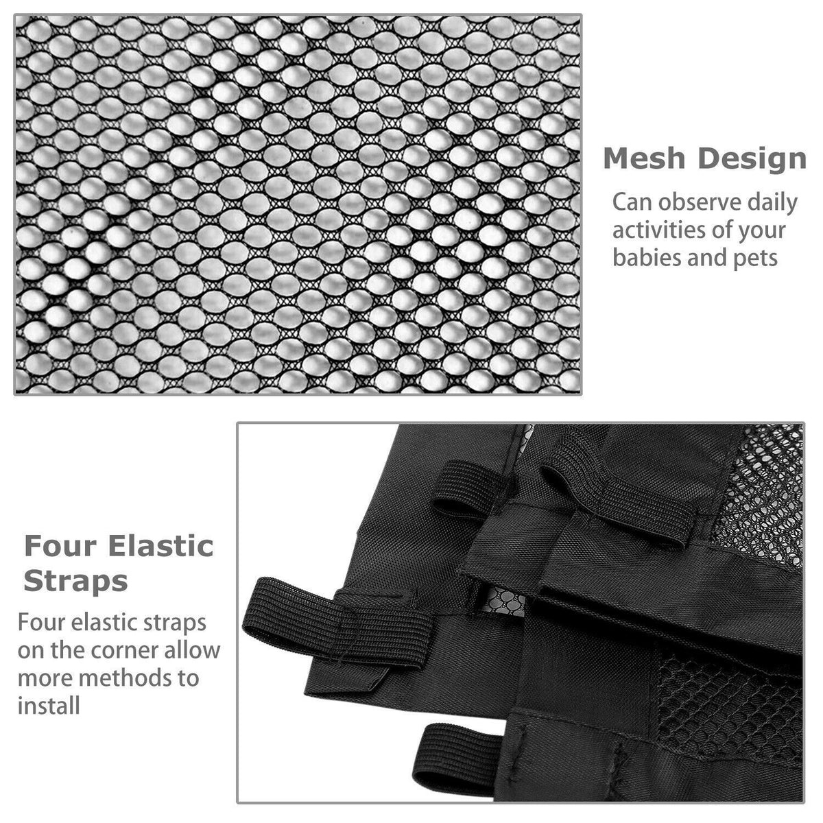 close-up of a mesh material