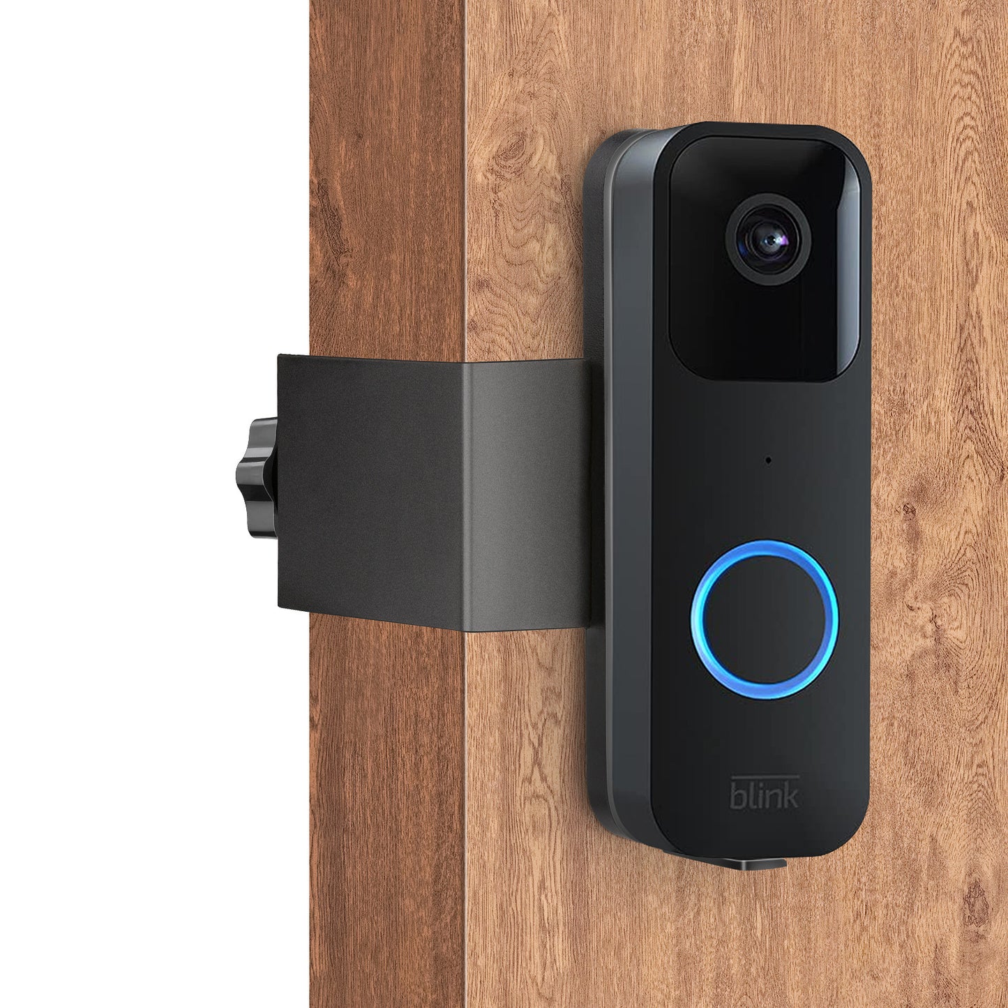 Doorbell Punch-free Anti-theft Fixed Door Holder Metal Bracket