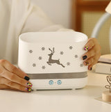 Flame-Effect Essential Oil Diffuser and Humidifier