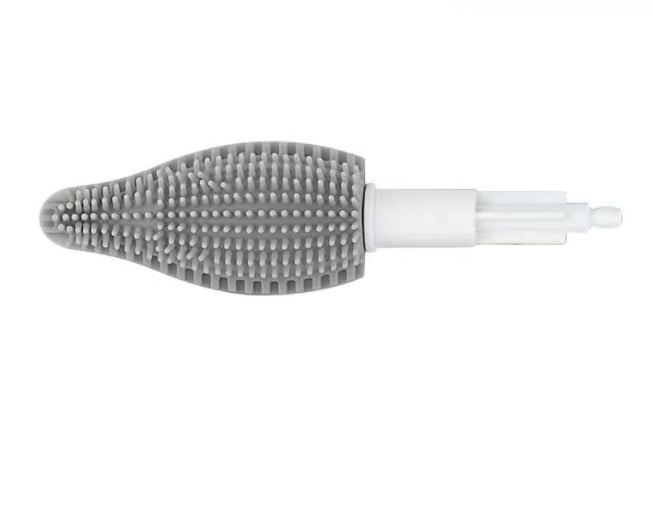 a close up of a brush