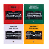 Wired Emergency Door Release Switch for Fire Alarm Systems