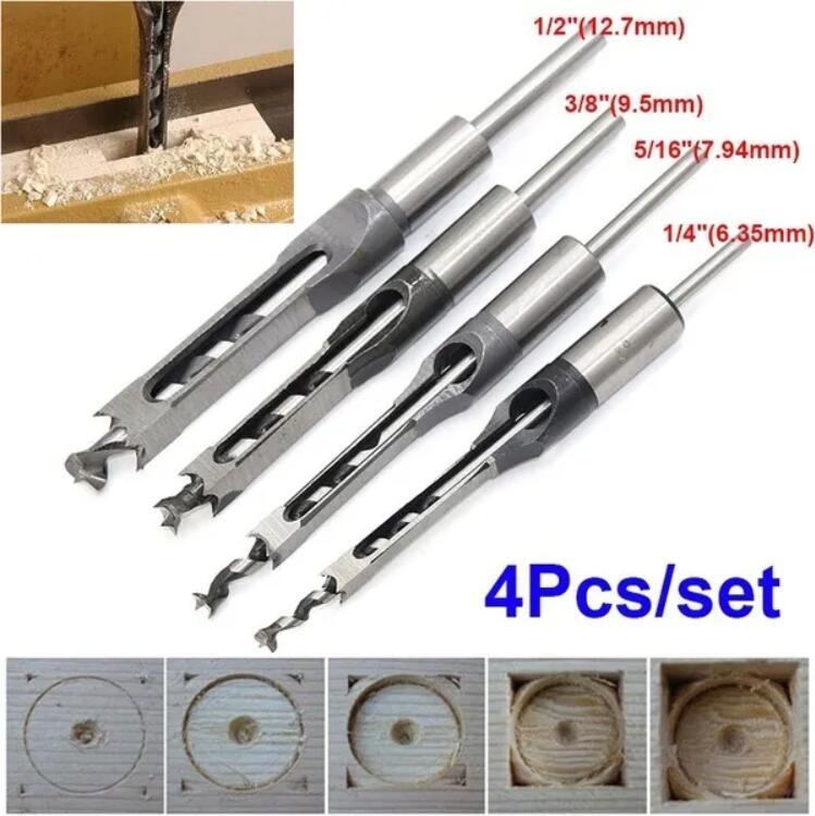 a group of metal drills