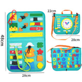 Children's Busy Book and Activity Board