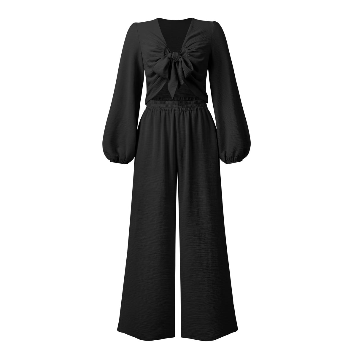a black dress with a bow