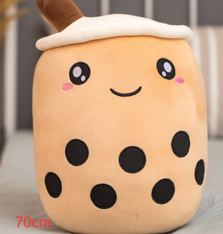 a stuffed animal with a face