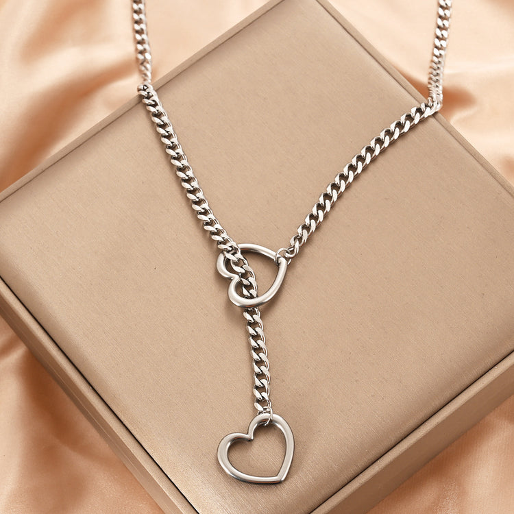 a necklace on a box