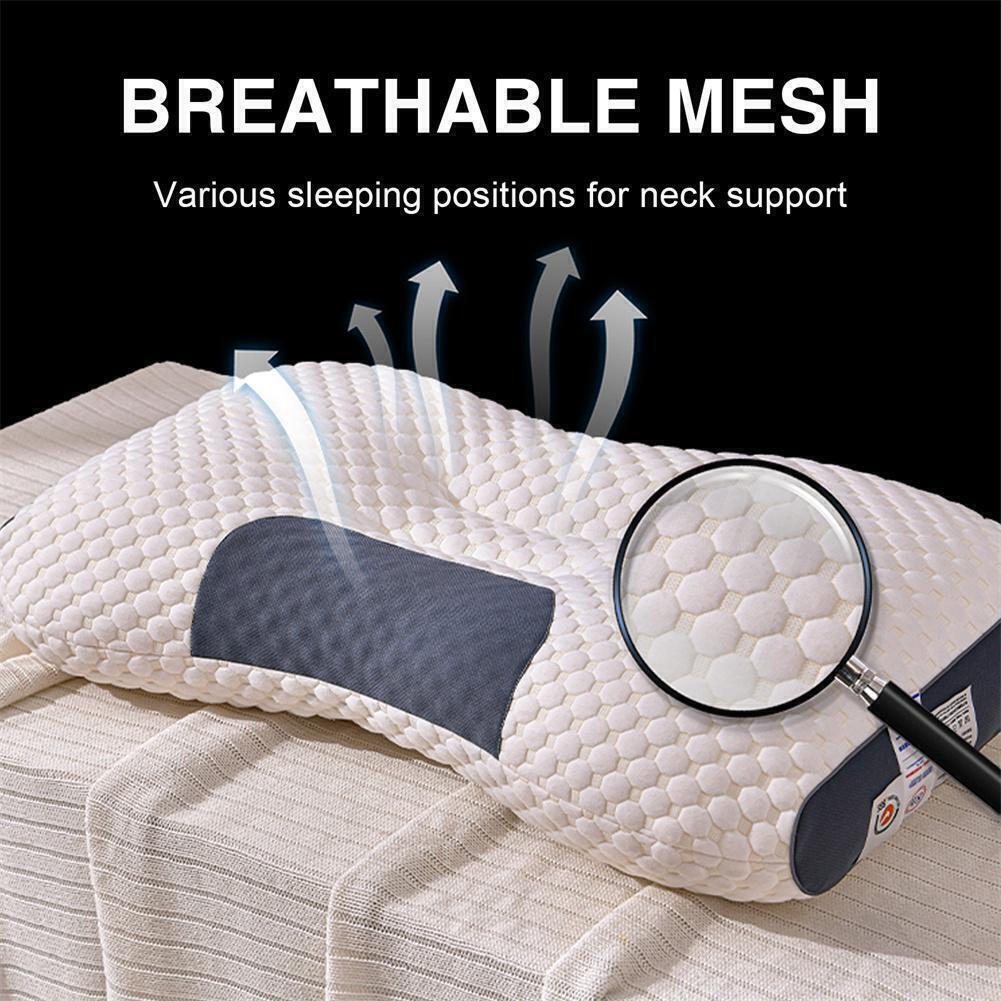 a pillow with a magnifying glass