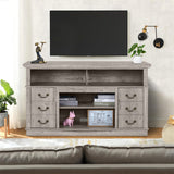 Farmhouse TV Stand with Storage