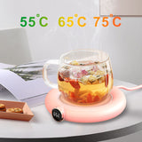 USB Mug Warmer with 3 Temperature Settings and LED Display