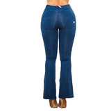 Shascullfites Melody Hot Girl Boot Cut Jeans Women Gothic Sexy Skinny Flare Pants Wide Leg Denim Jeans 2022 New