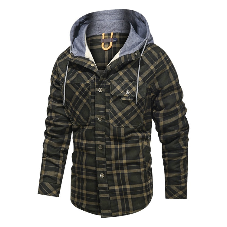 a jacket with a hood
