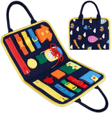 Children's Busy Book and Activity Board