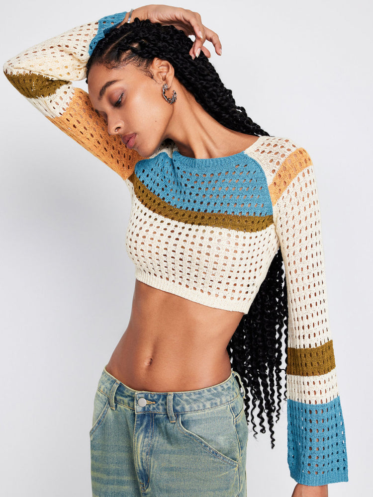 a woman with her hand on her head