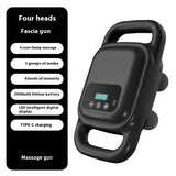 Four-Head Vibration Massage Gun