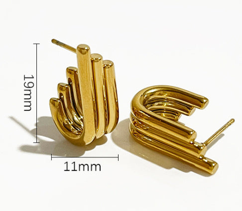 Little Wing Stainless Steel Earrings For Women