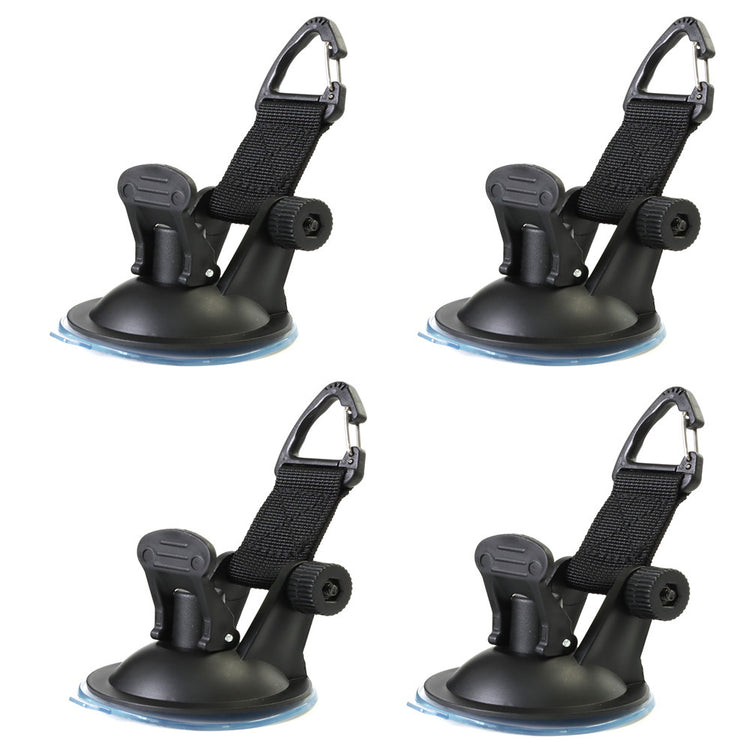 a black suction cup with a strap attached to it