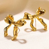 Bow-Shaped Fashion Earrings