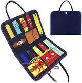 Children's Busy Book and Activity Board
