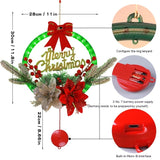 30 cm LED Christmas Door Garland