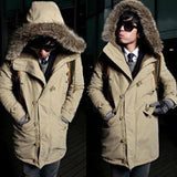 Men's Hooded Winter Parka Coat